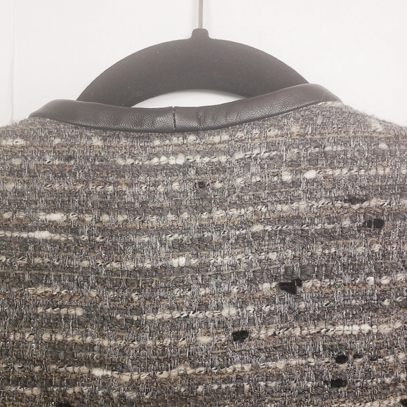 Ulla Johnson metallic tweed open front blazer - Picture 6 of 9